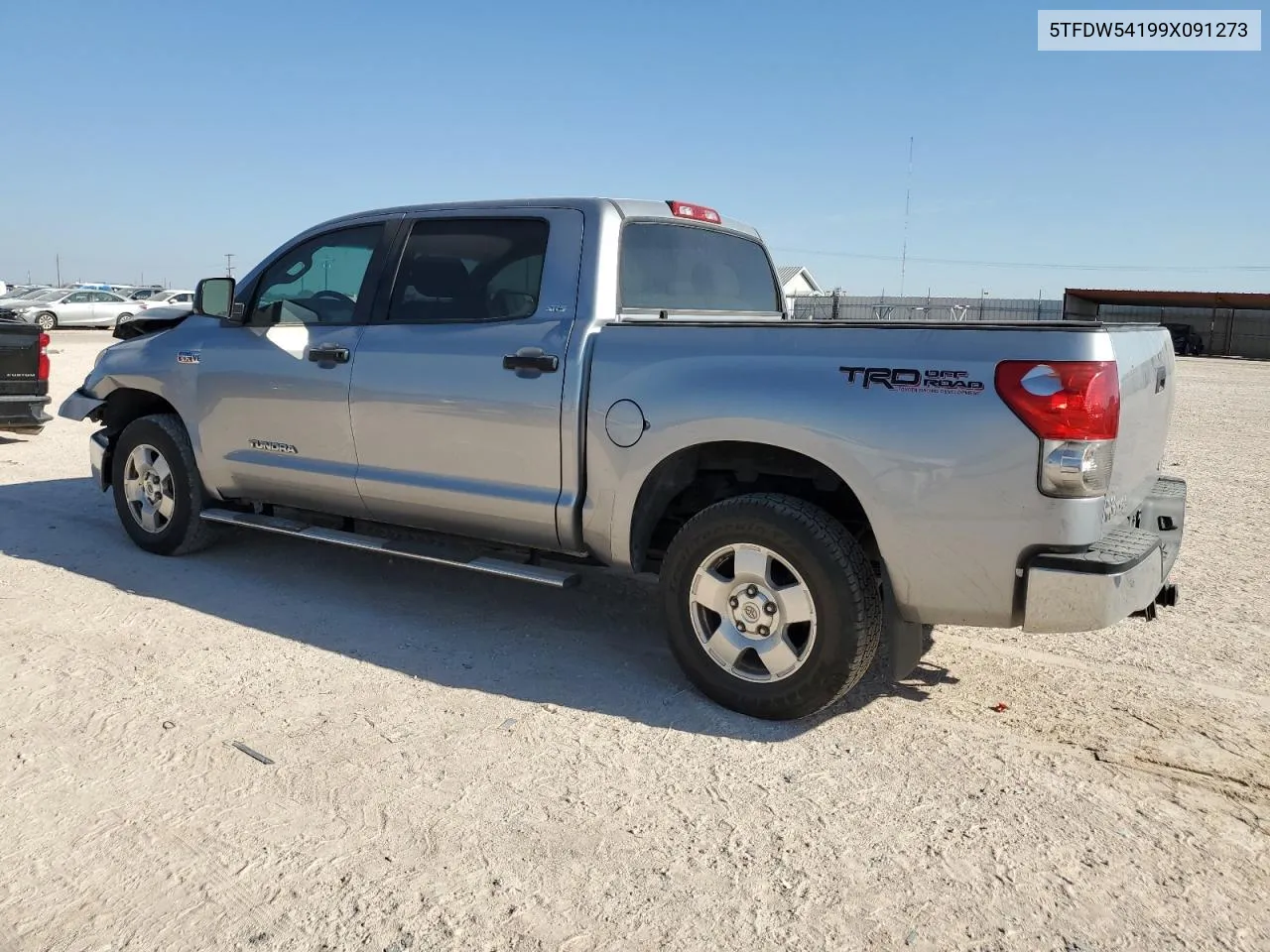 2009 Toyota Tundra Crewmax VIN: 5TFDW54199X091273 Lot: 73757294