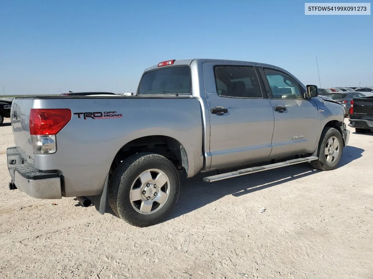 2009 Toyota Tundra Crewmax VIN: 5TFDW54199X091273 Lot: 73757294