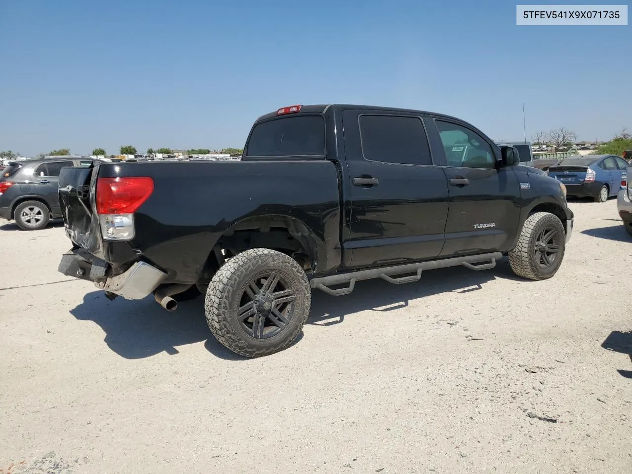 2009 Toyota Tundra Crewmax VIN: 5TFEV541X9X071735 Lot: 75340744