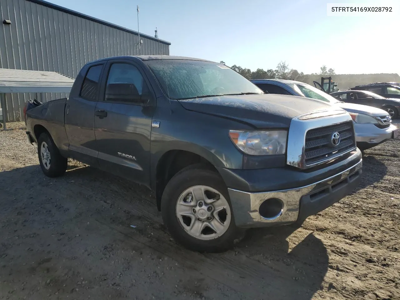 2009 Toyota Tundra Double Cab VIN: 5TFRT54169X028792 Lot: 75902374