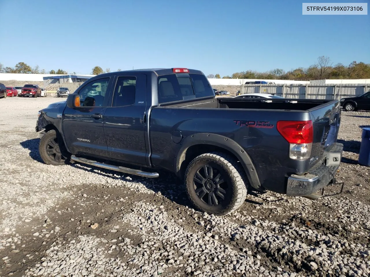 2009 Toyota Tundra Double Cab VIN: 5TFRV54199X073106 Lot: 79054484