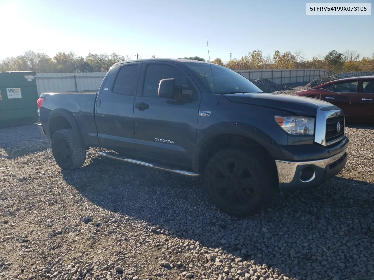 2009 Toyota Tundra Double Cab VIN: 5TFRV54199X073106 Lot: 79054484