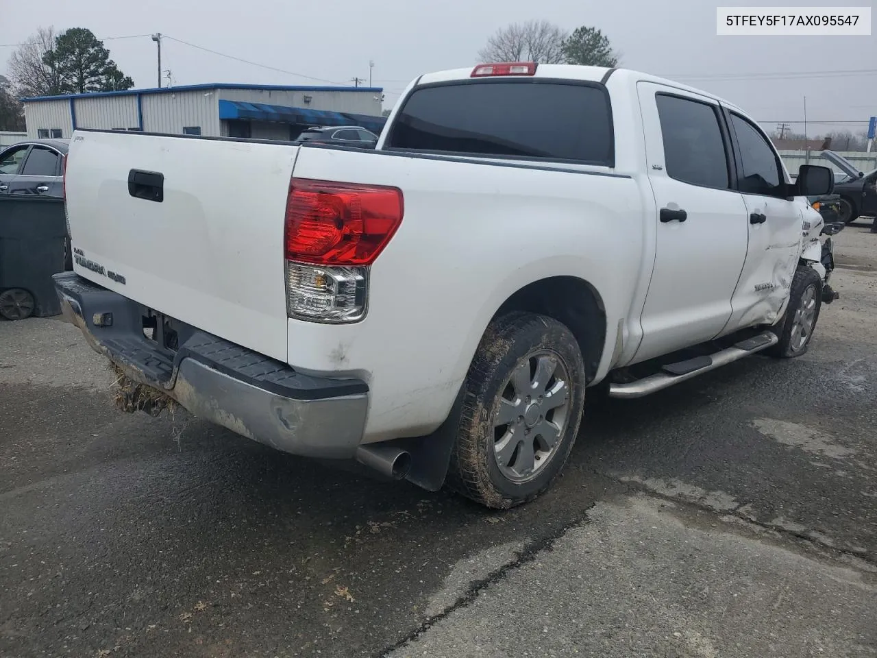 2010 Toyota Tundra Crewmax Sr5 VIN: 5TFEY5F17AX095547 Lot: 39971134