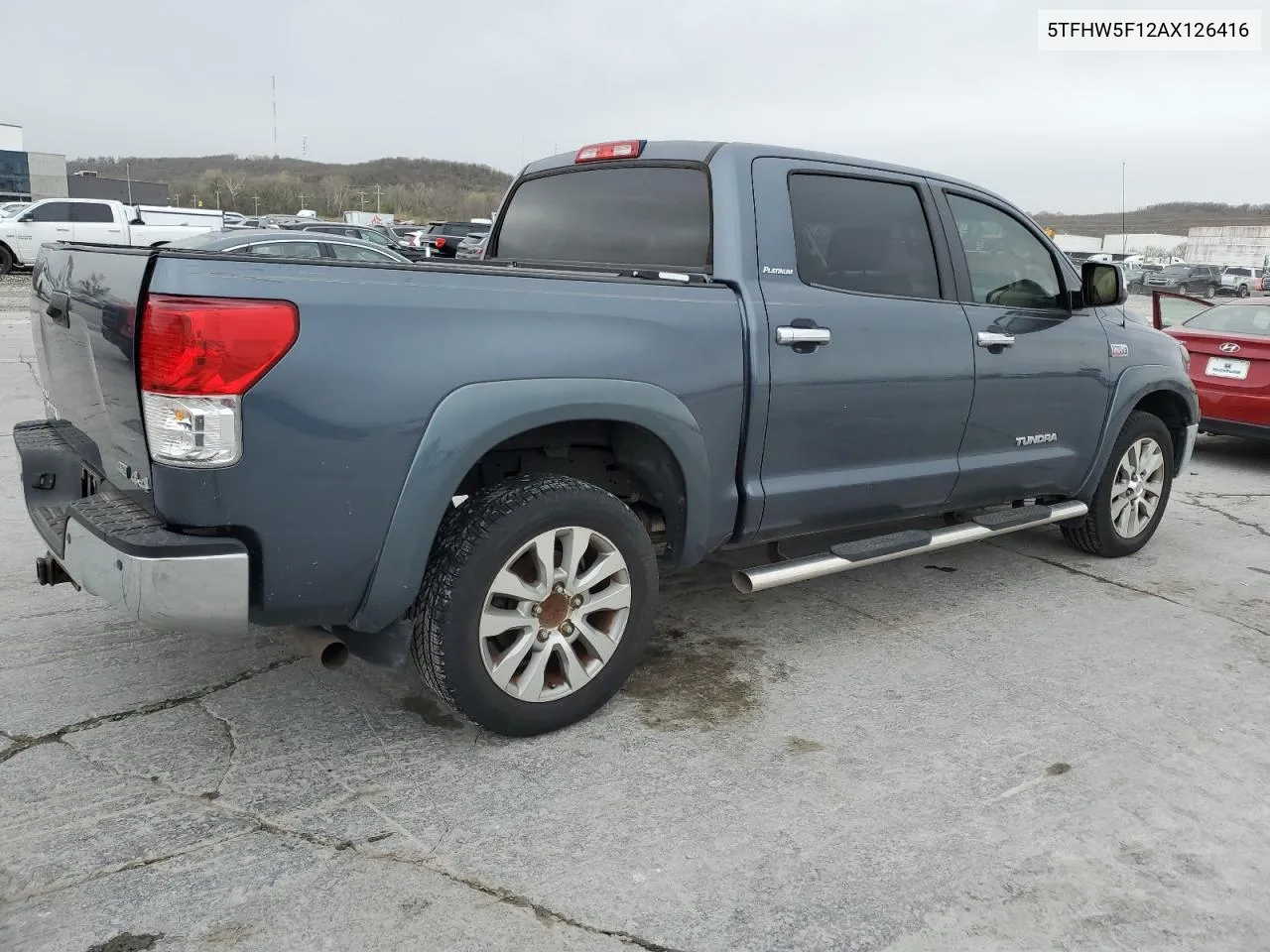 2010 Toyota Tundra Crewmax Limited VIN: 5TFHW5F12AX126416 Lot: 54203734