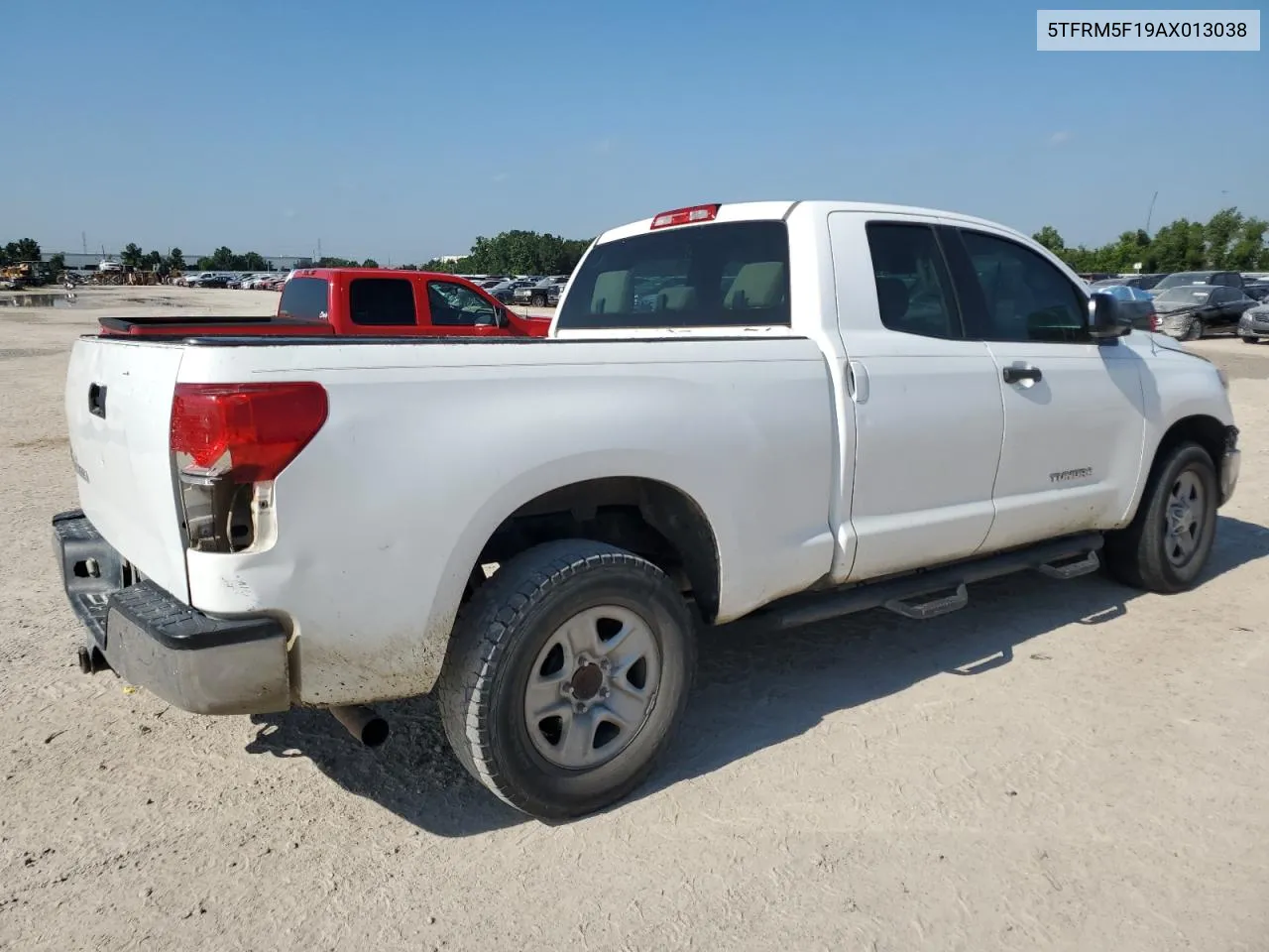 2010 Toyota Tundra Double Cab Sr5 VIN: 5TFRM5F19AX013038 Lot: 57443594