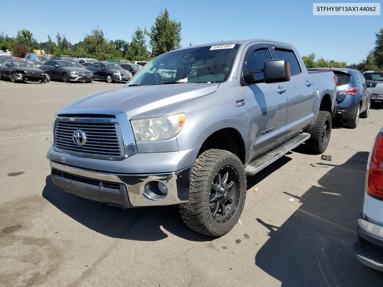 2010 Toyota Tundra Crewmax Limited VIN: 5TFHY5F13AX144062 Lot: 63652484