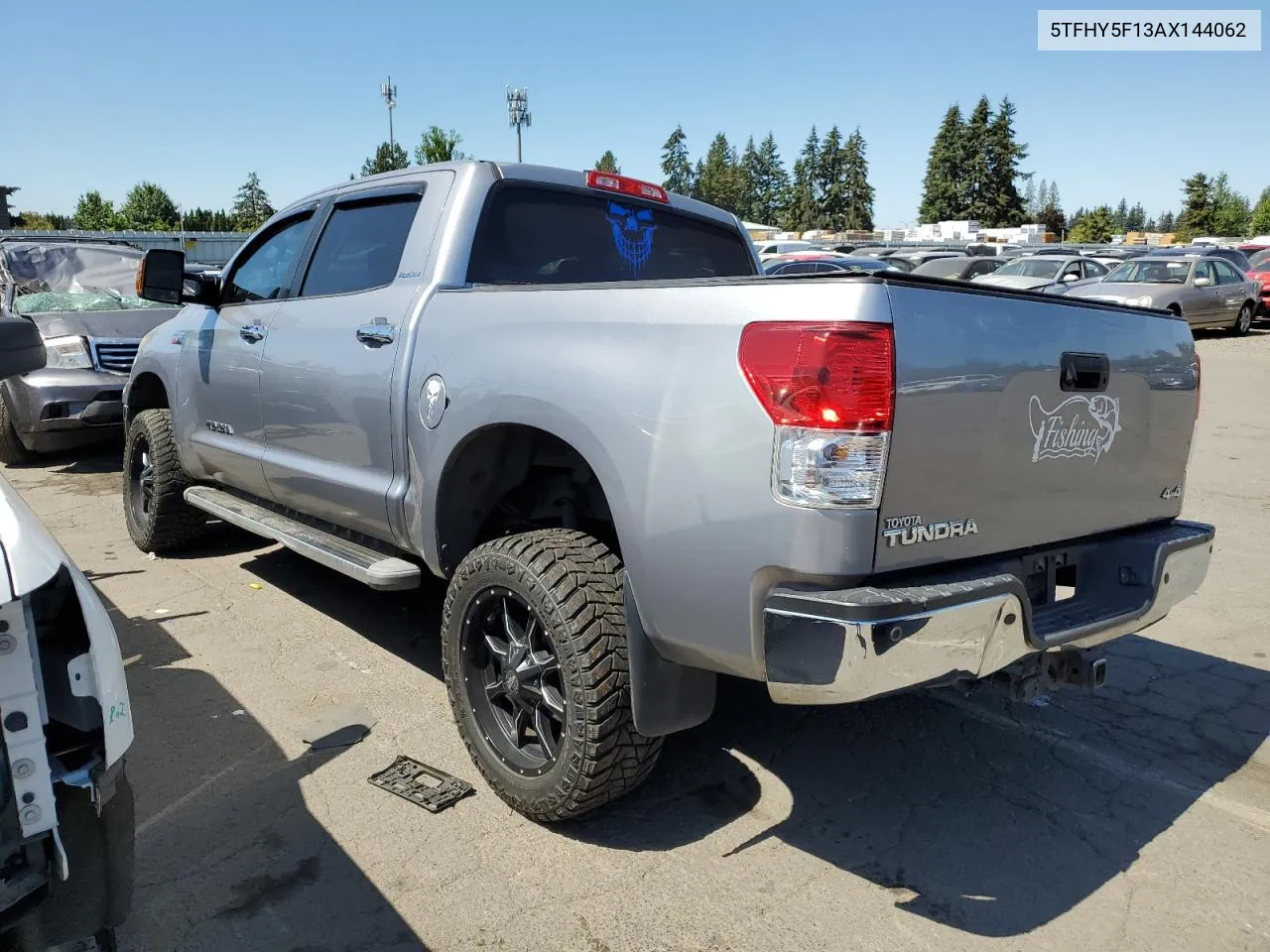 2010 Toyota Tundra Crewmax Limited VIN: 5TFHY5F13AX144062 Lot: 63652484