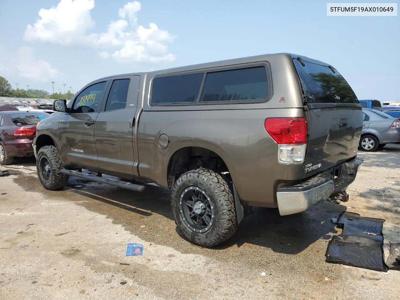 2010 Toyota Tundra Double Cab Sr5 VIN: 5TFUM5F19AX010649 Lot: 64562294