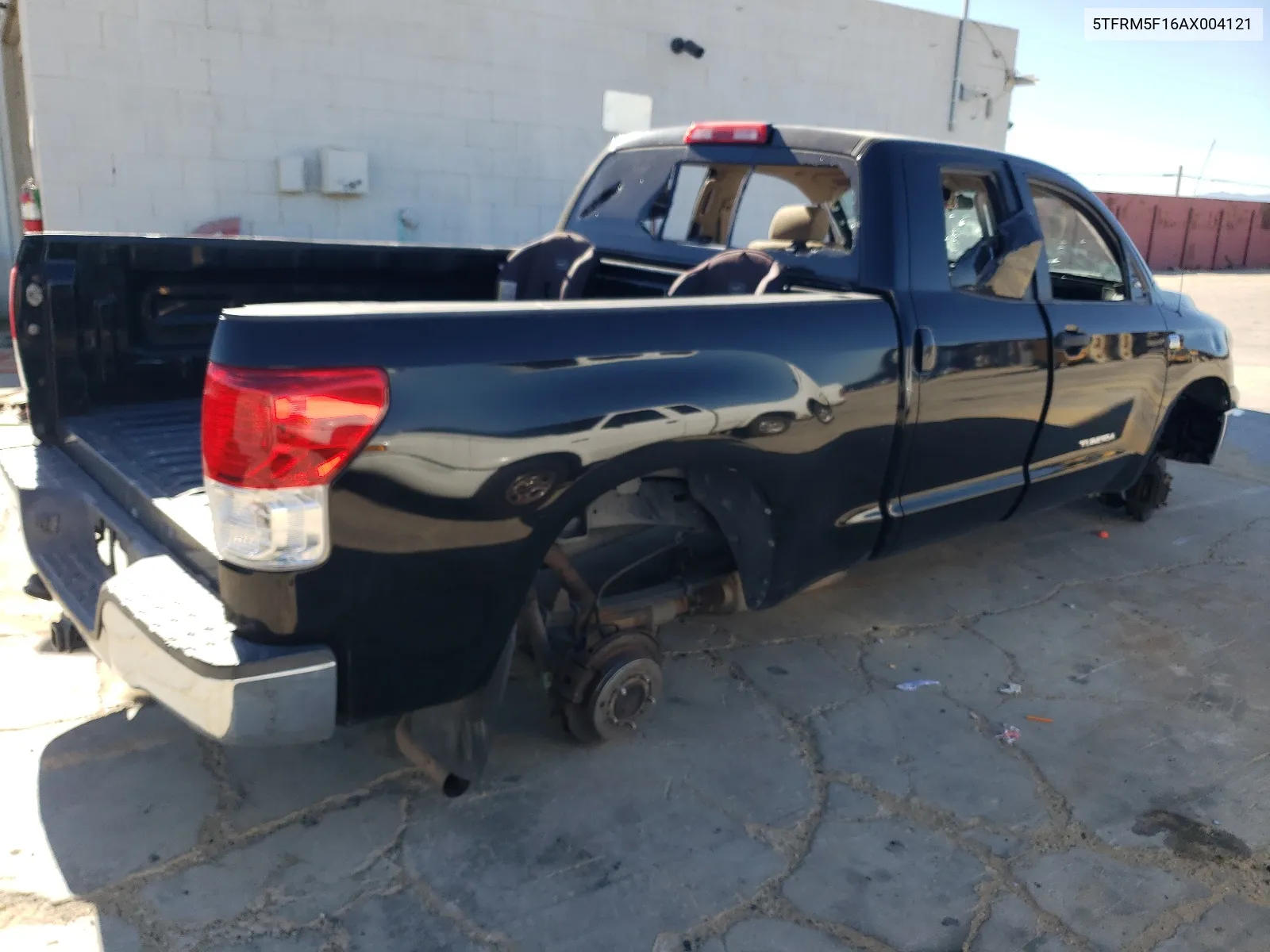 2010 Toyota Tundra Double Cab Sr5 VIN: 5TFRM5F16AX004121 Lot: 65239974