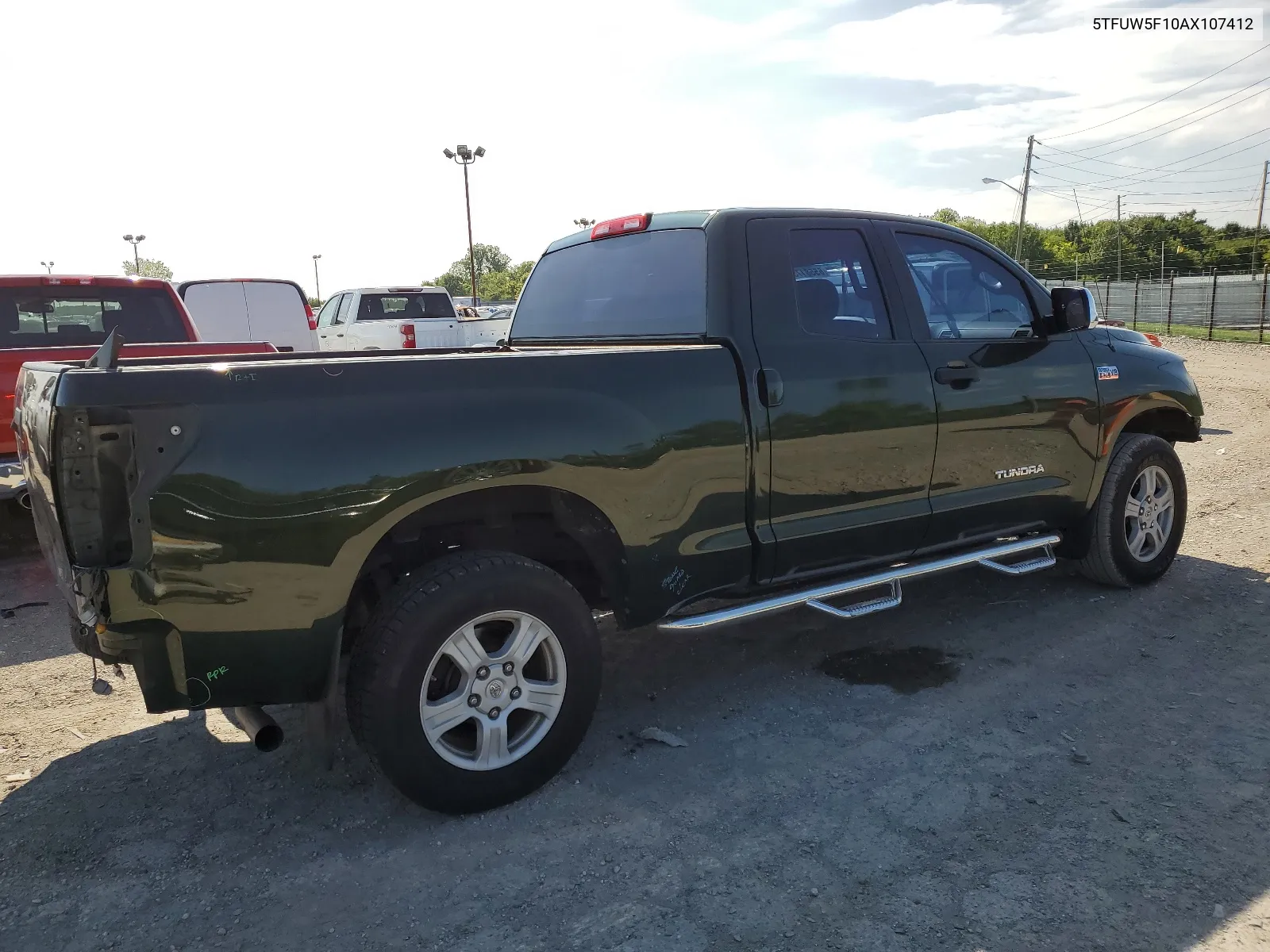 2010 Toyota Tundra Double Cab Sr5 VIN: 5TFUW5F10AX107412 Lot: 65581734