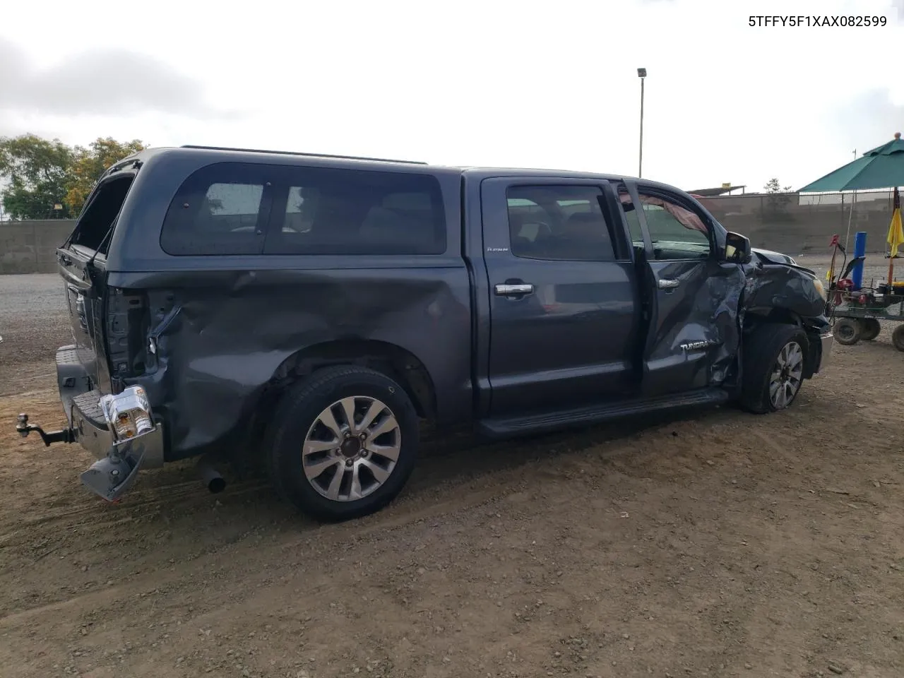 2010 Toyota Tundra Crewmax Limited VIN: 5TFFY5F1XAX082599 Lot: 65648474