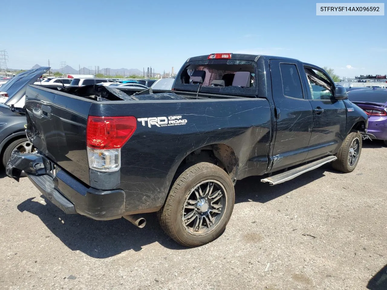 2010 Toyota Tundra Double Cab Sr5 VIN: 5TFRY5F14AX096592 Lot: 65720124