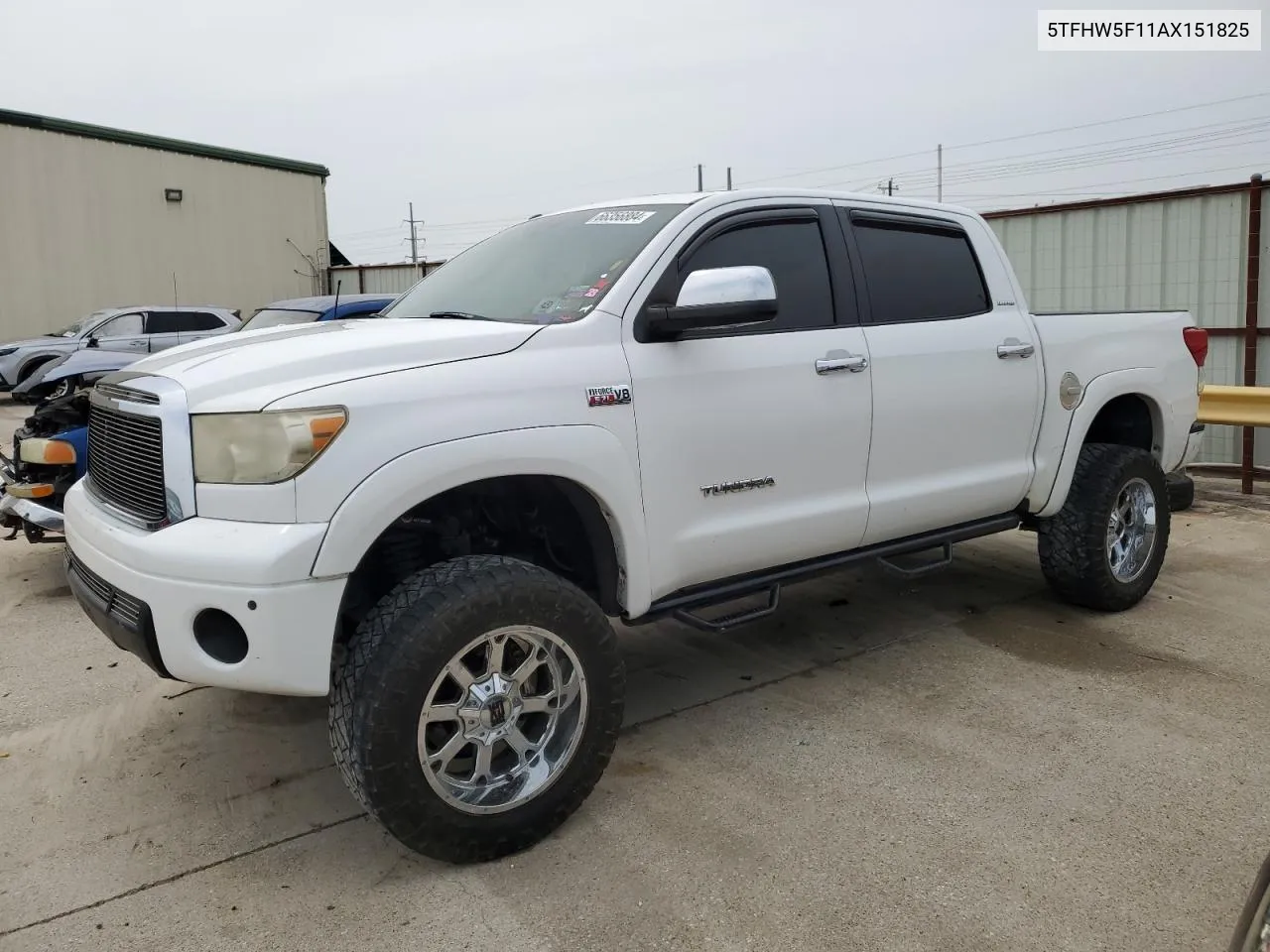 2010 Toyota Tundra Crewmax Limited VIN: 5TFHW5F11AX151825 Lot: 66356884