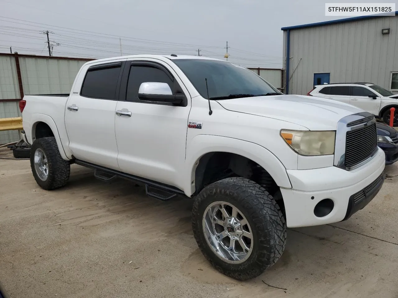 2010 Toyota Tundra Crewmax Limited VIN: 5TFHW5F11AX151825 Lot: 66356884