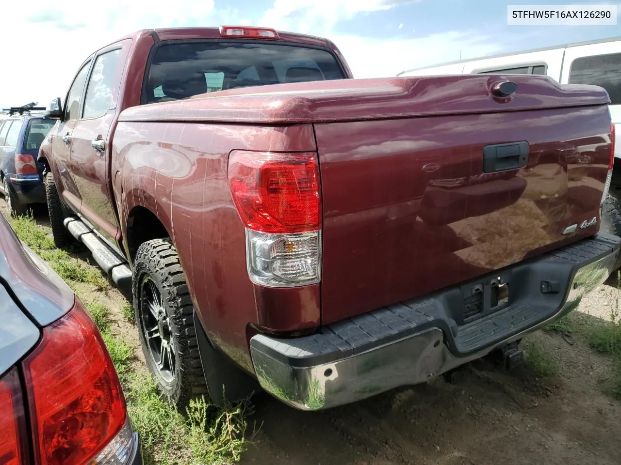 2010 Toyota Tundra Crewmax Limited VIN: 5TFHW5F16AX126290 Lot: 66671694