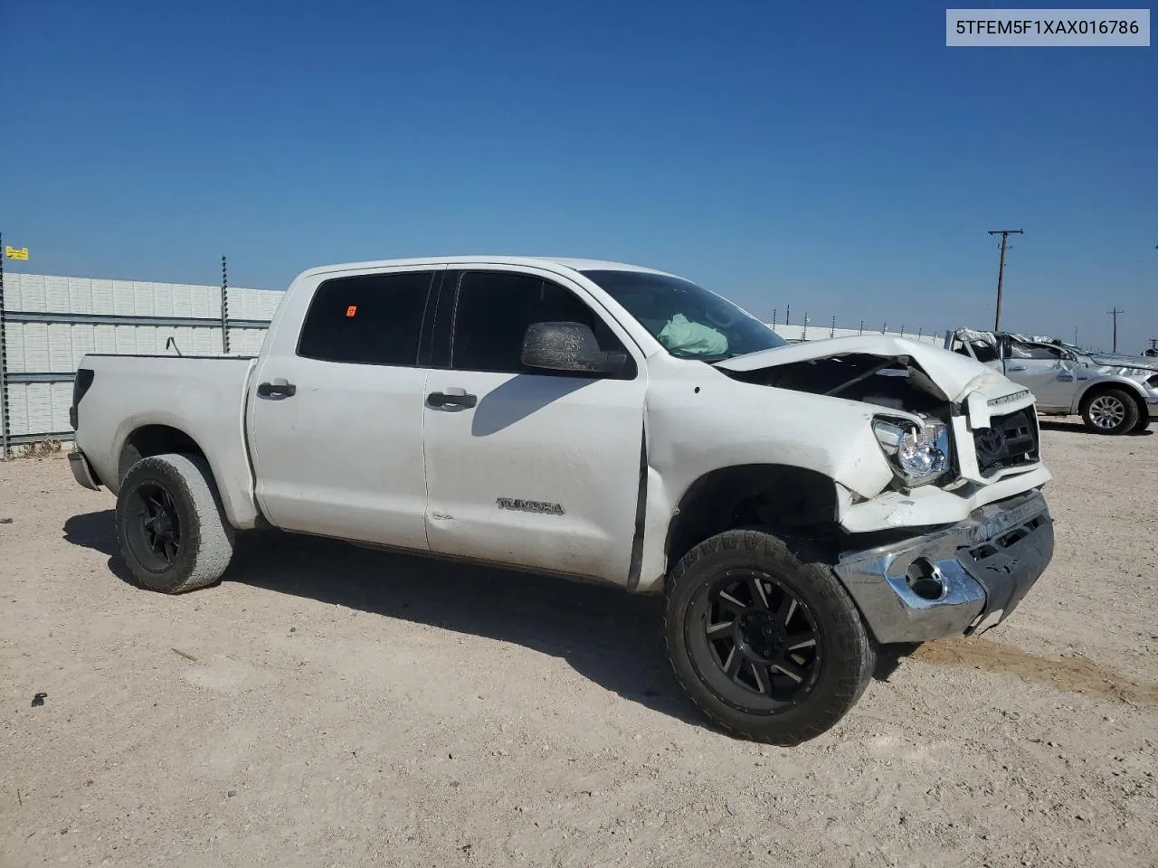 2010 Toyota Tundra Crewmax Sr5 VIN: 5TFEM5F1XAX016786 Lot: 67365444