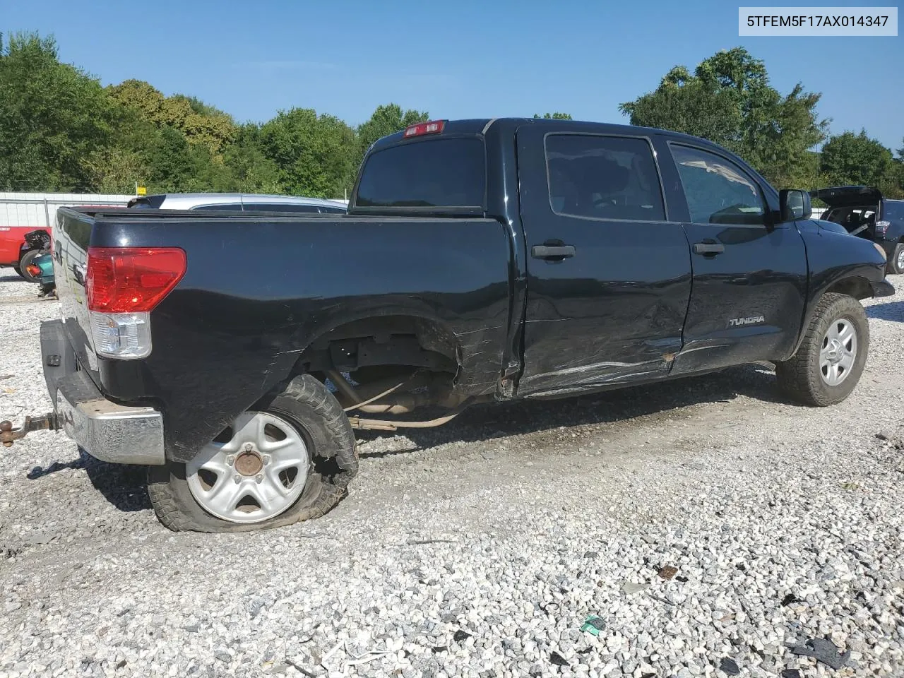 2010 Toyota Tundra Crewmax Sr5 VIN: 5TFEM5F17AX014347 Lot: 68306164