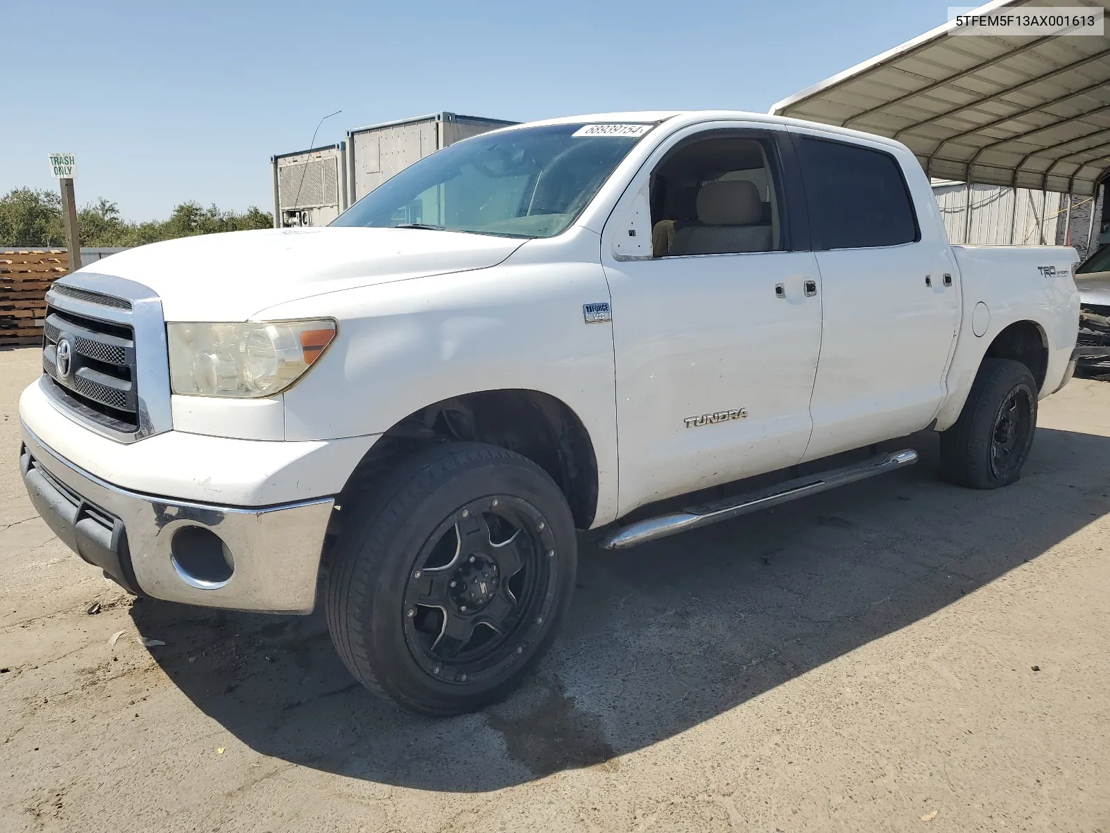 2010 Toyota Tundra Crewmax Sr5 VIN: 5TFEM5F13AX001613 Lot: 68939154