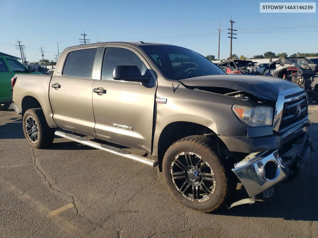 2010 Toyota Tundra Crewmax Sr5 VIN: 5TFDW5F14AX146259 Lot: 69155874