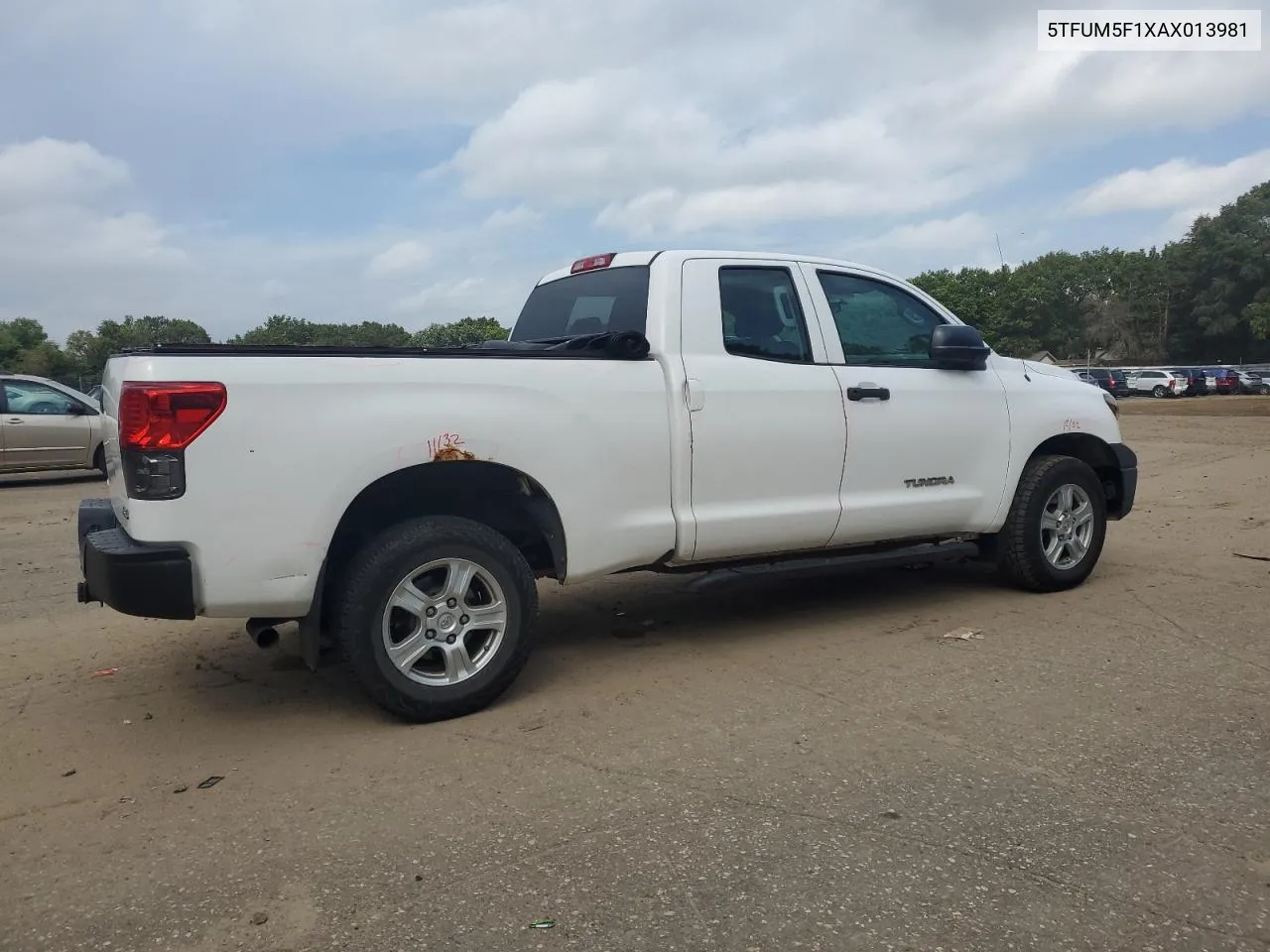 2010 Toyota Tundra Double Cab Sr5 VIN: 5TFUM5F1XAX013981 Lot: 69253094