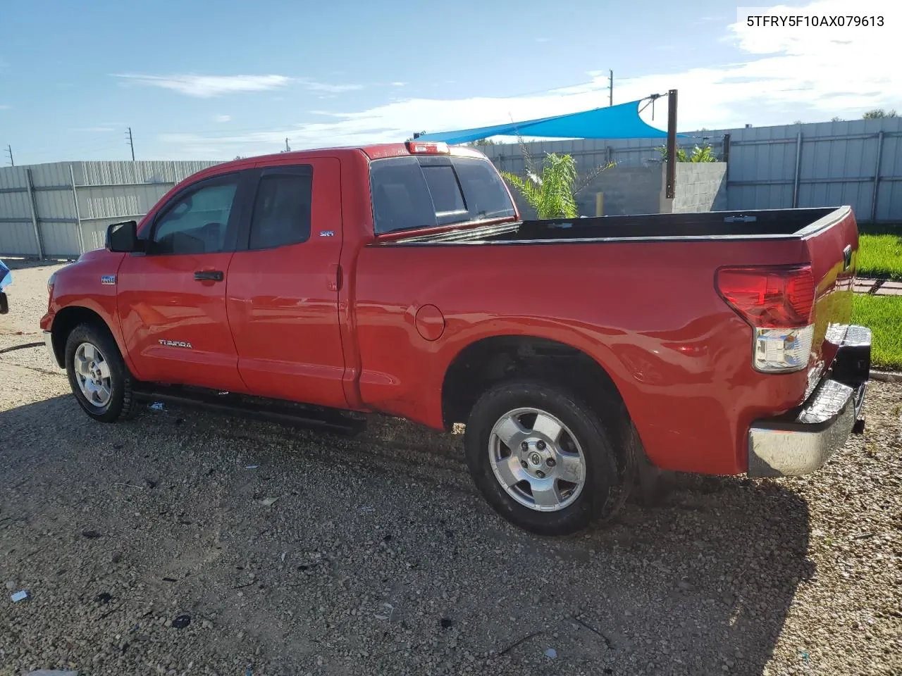 2010 Toyota Tundra Double Cab Sr5 VIN: 5TFRY5F10AX079613 Lot: 69756824