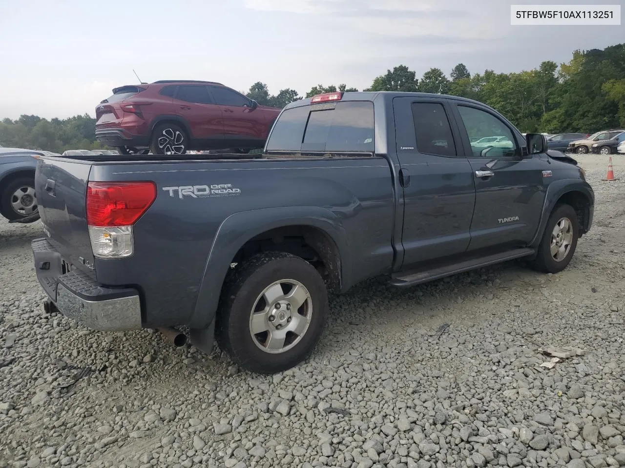 2010 Toyota Tundra Double Cab Limited VIN: 5TFBW5F10AX113251 Lot: 69913924