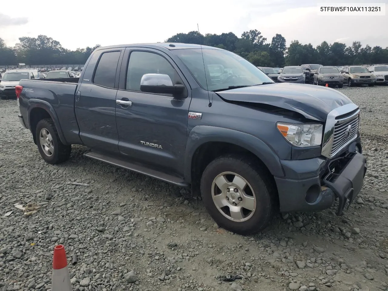 2010 Toyota Tundra Double Cab Limited VIN: 5TFBW5F10AX113251 Lot: 69913924