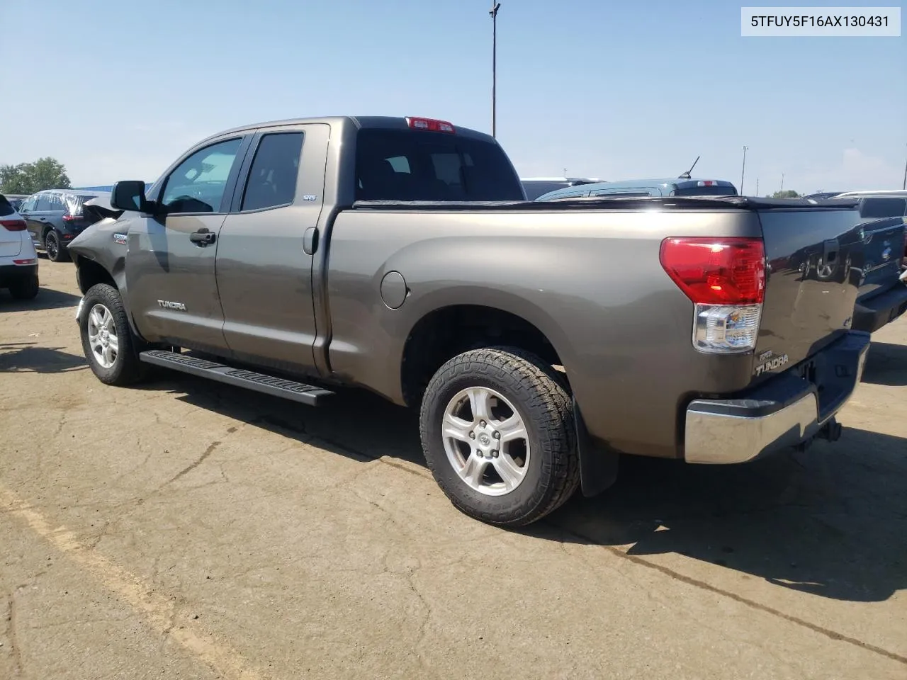 2010 Toyota Tundra Double Cab Sr5 VIN: 5TFUY5F16AX130431 Lot: 69950864