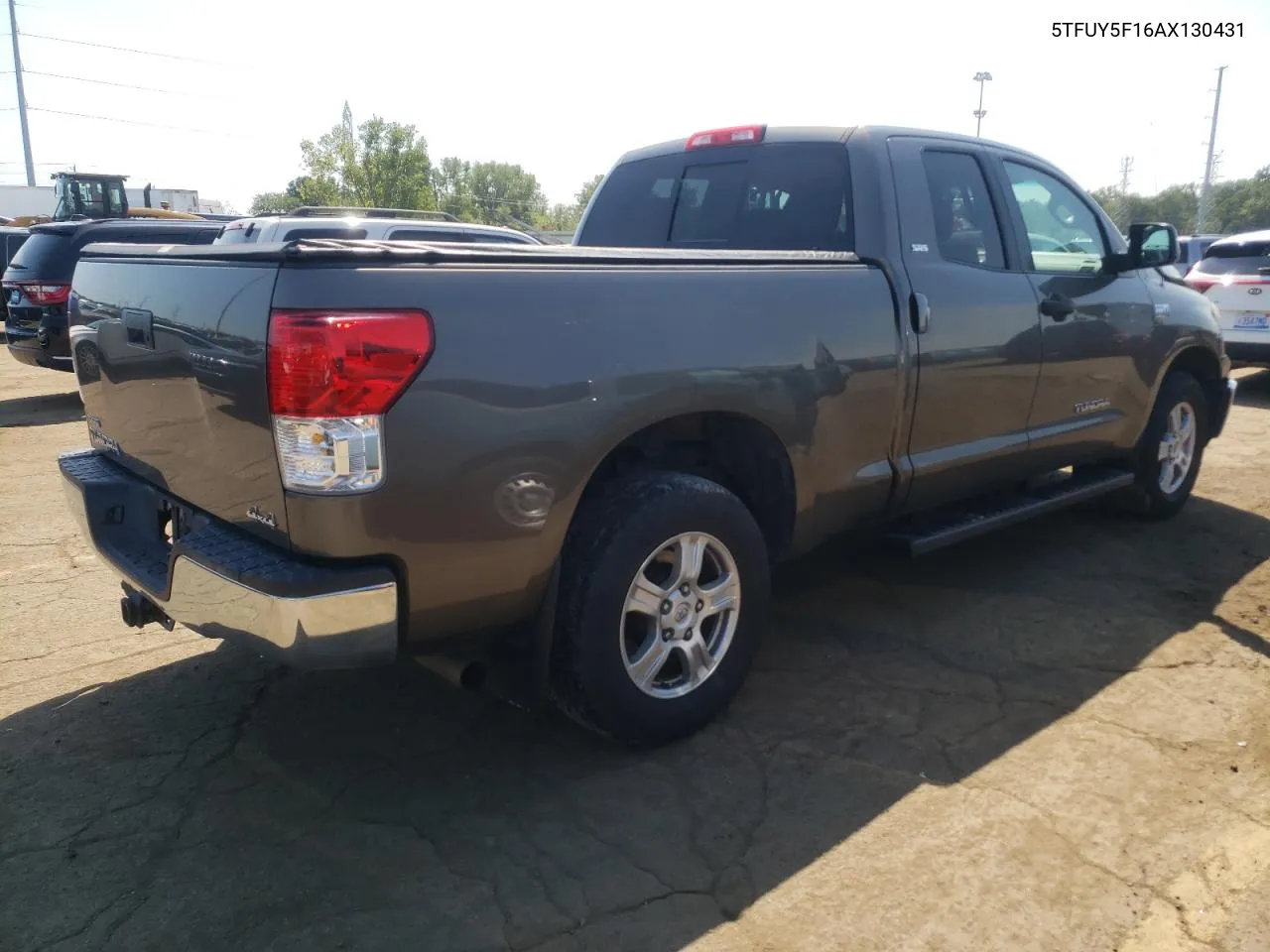 2010 Toyota Tundra Double Cab Sr5 VIN: 5TFUY5F16AX130431 Lot: 69950864