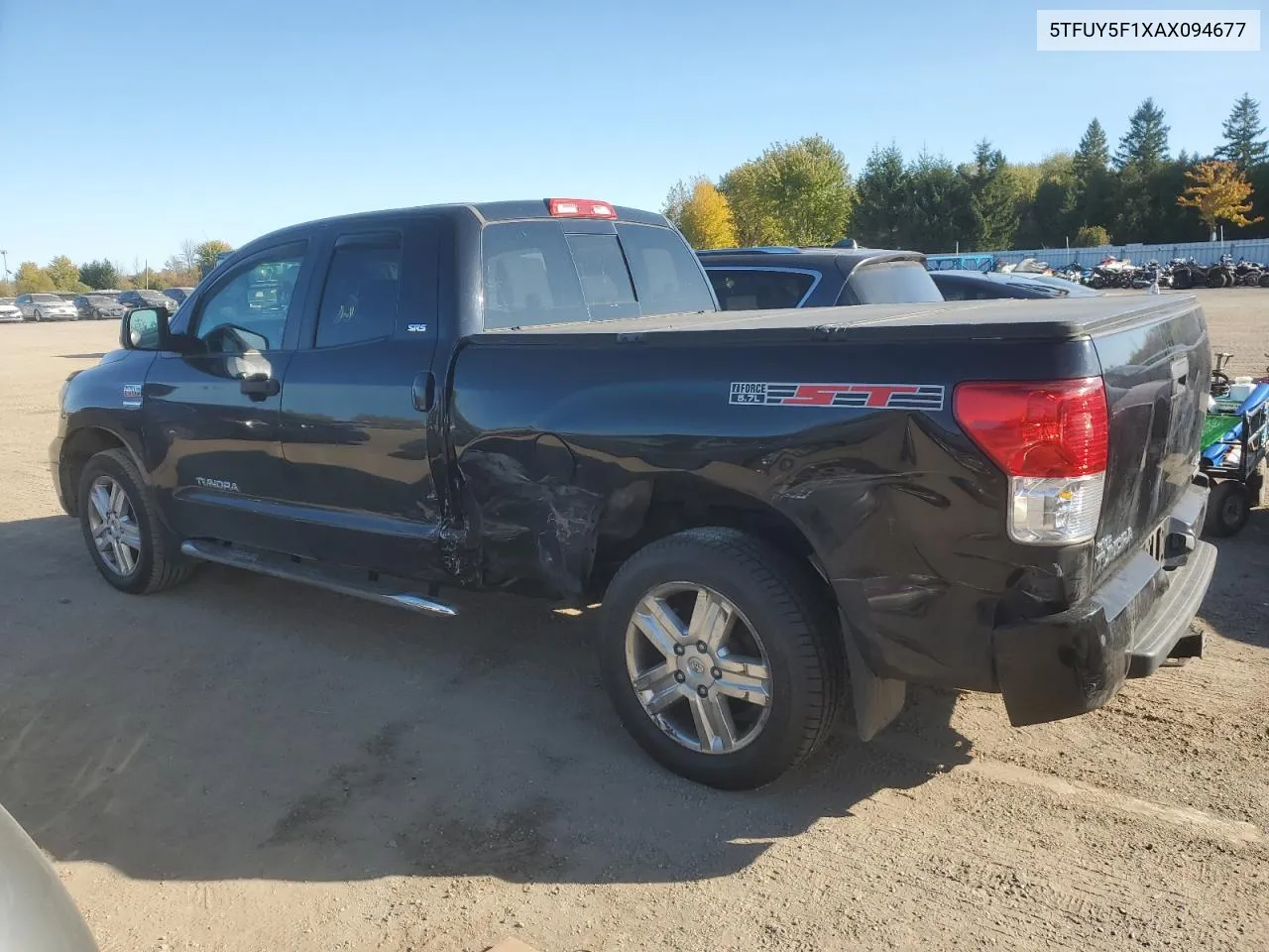 2010 Toyota Tundra Double Cab Sr5 VIN: 5TFUY5F1XAX094677 Lot: 70006554