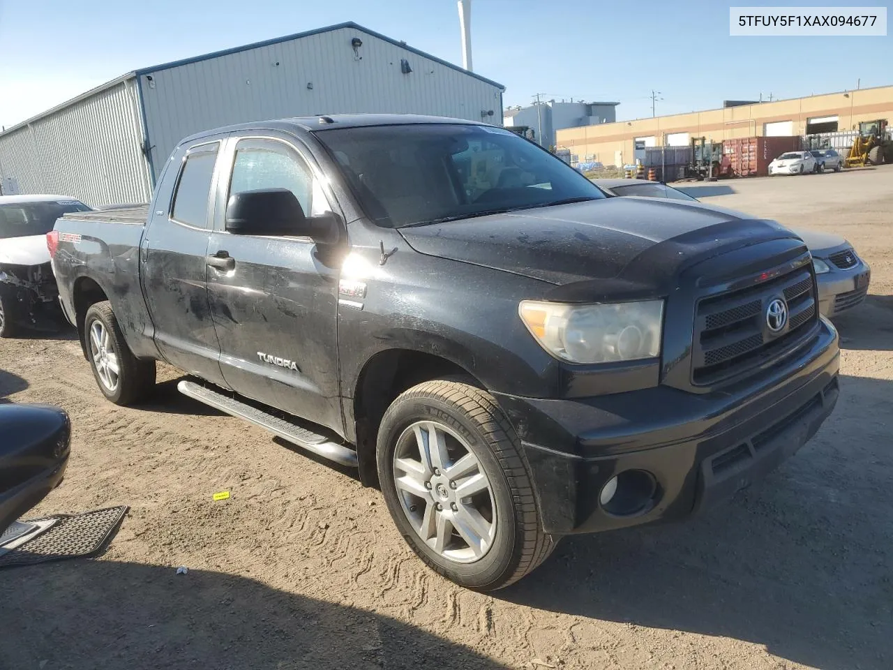 2010 Toyota Tundra Double Cab Sr5 VIN: 5TFUY5F1XAX094677 Lot: 70006554