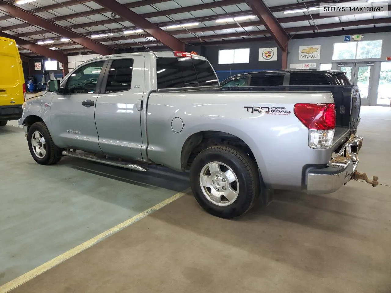 2010 Toyota Tundra Double Cab Sr5 VIN: 5TFUY5F14AX138690 Lot: 70699574