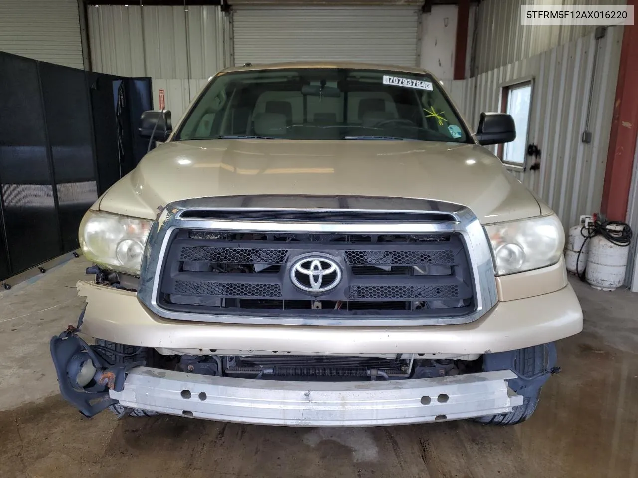 2010 Toyota Tundra Double Cab Sr5 VIN: 5TFRM5F12AX016220 Lot: 70793784