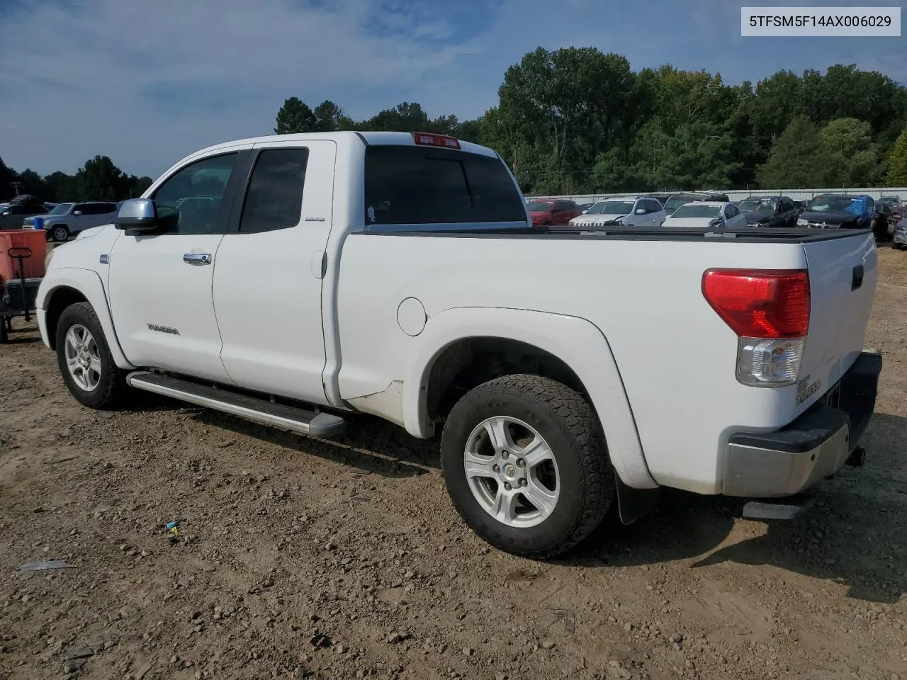 5TFSM5F14AX006029 2010 Toyota Tundra Double Cab Limited