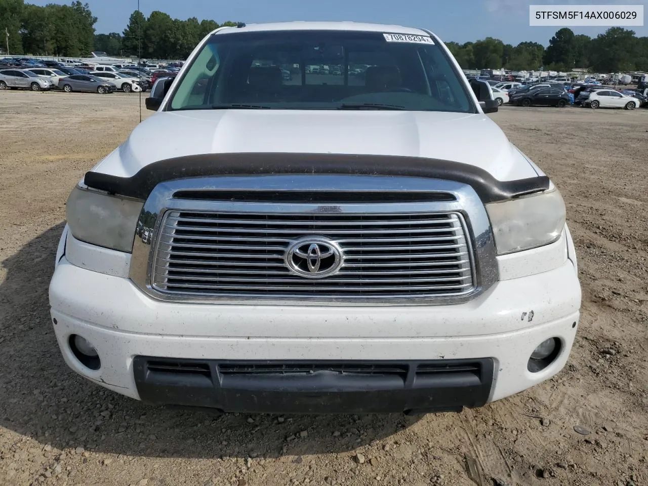 2010 Toyota Tundra Double Cab Limited VIN: 5TFSM5F14AX006029 Lot: 70878294