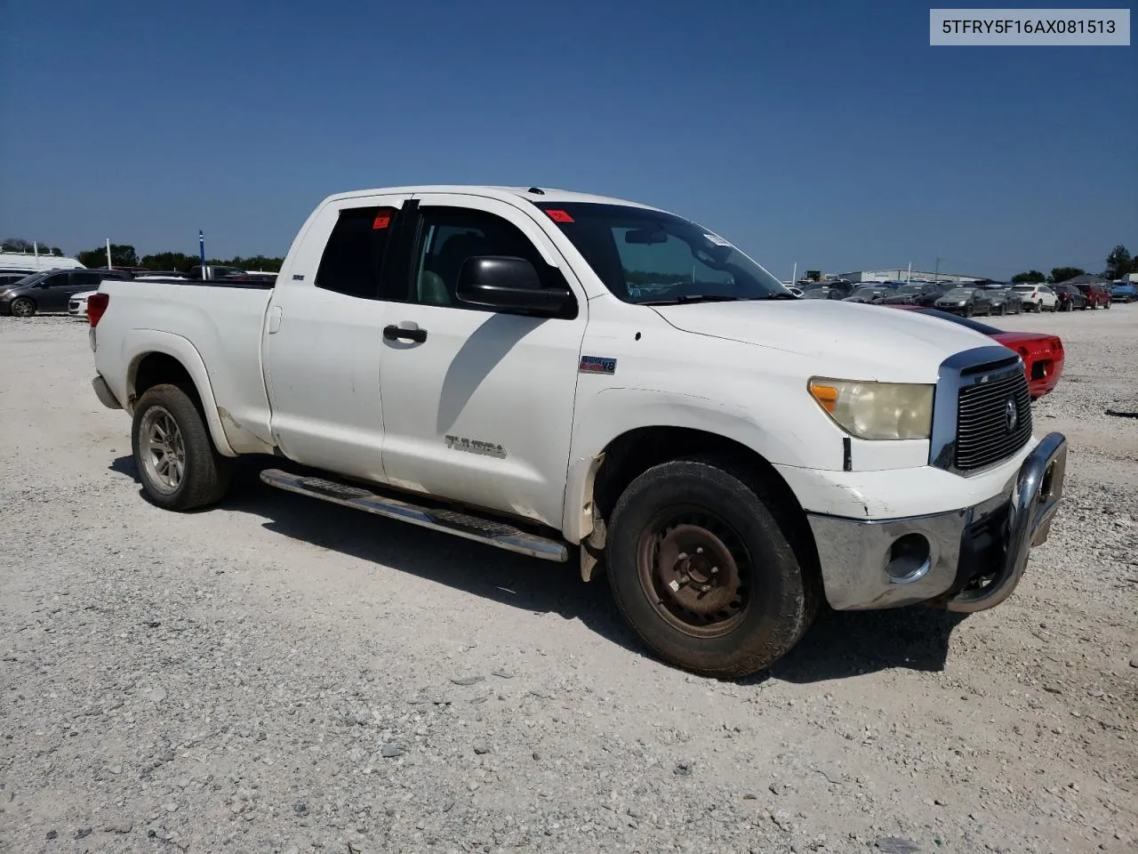 2010 Toyota Tundra Double Cab Sr5 VIN: 5TFRY5F16AX081513 Lot: 71025554