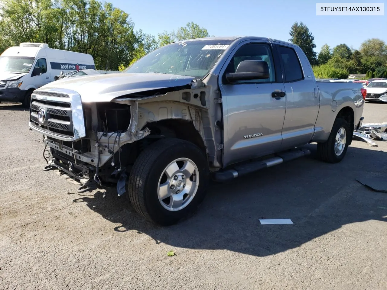 2010 Toyota Tundra Double Cab Sr5 VIN: 5TFUY5F14AX130315 Lot: 71095094