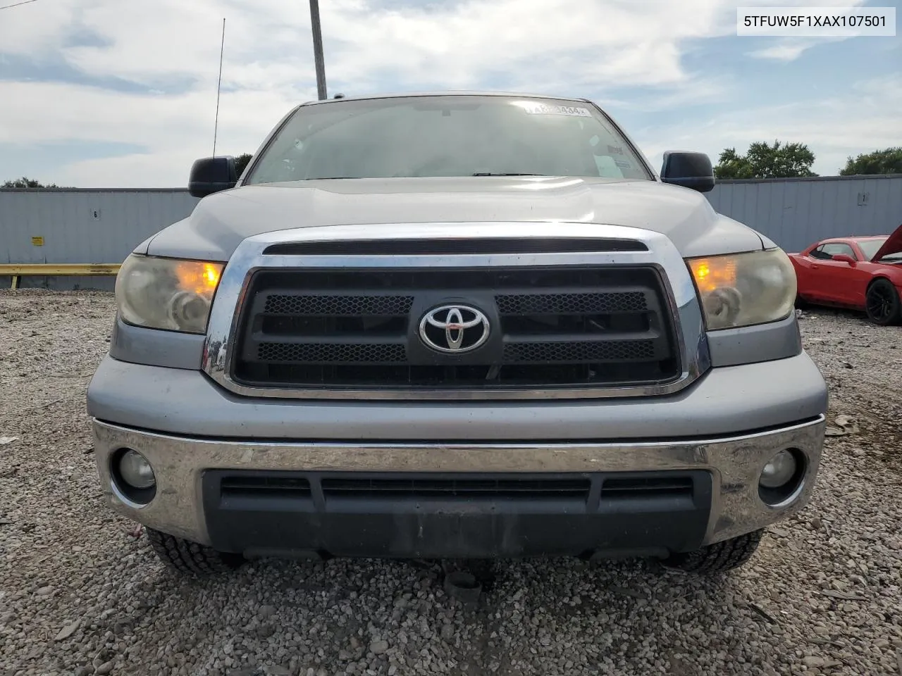 2010 Toyota Tundra Double Cab Sr5 VIN: 5TFUW5F1XAX107501 Lot: 71323434