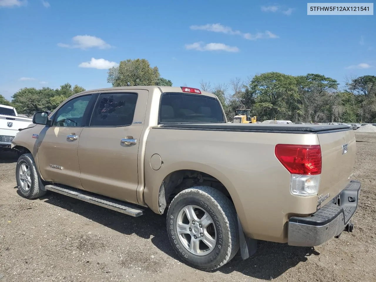 2010 Toyota Tundra Crewmax Limited VIN: 5TFHW5F12AX121541 Lot: 71365584