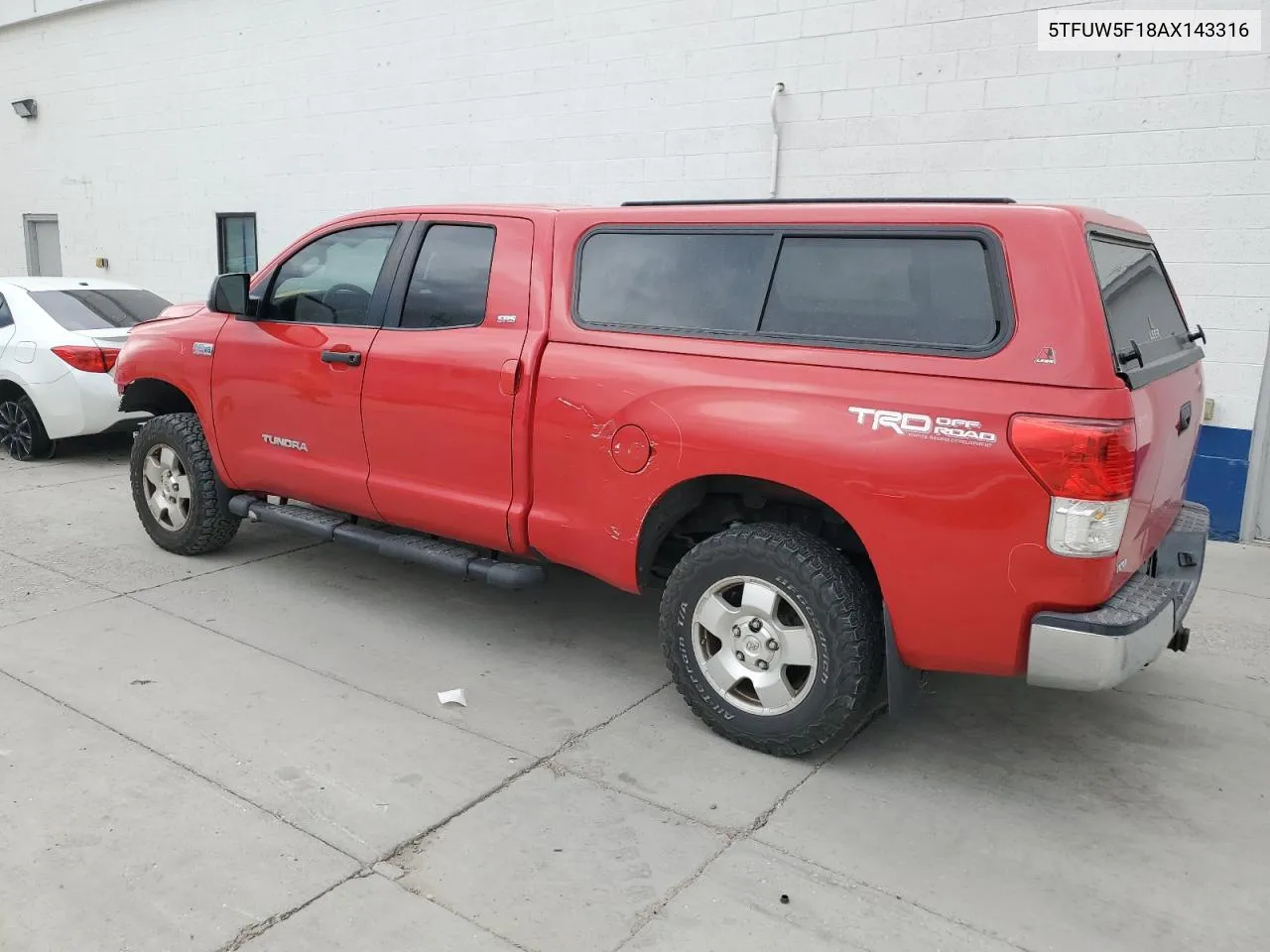 2010 Toyota Tundra Double Cab Sr5 VIN: 5TFUW5F18AX143316 Lot: 71393084