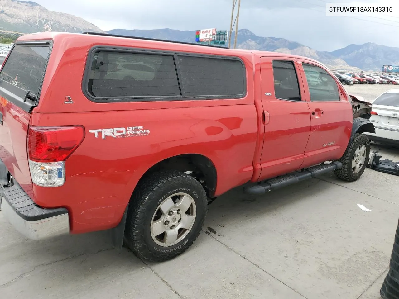 2010 Toyota Tundra Double Cab Sr5 VIN: 5TFUW5F18AX143316 Lot: 71393084