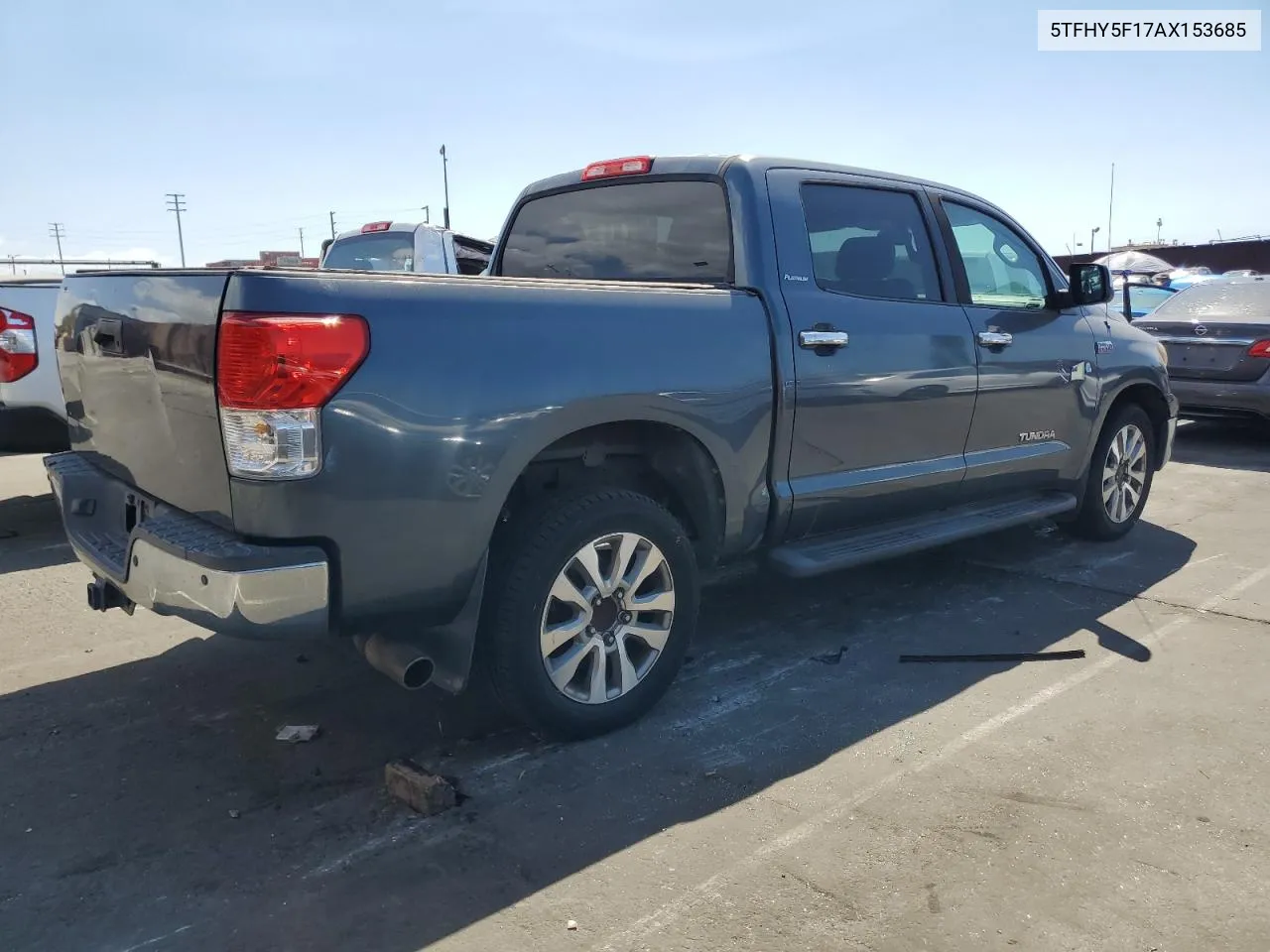 2010 Toyota Tundra Crewmax Limited VIN: 5TFHY5F17AX153685 Lot: 71497794