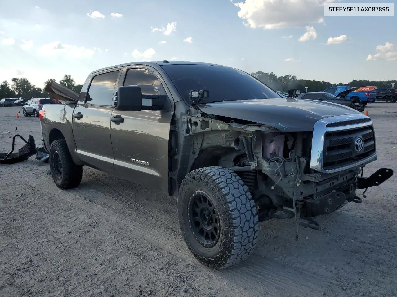 2010 Toyota Tundra Crewmax Sr5 VIN: 5TFEY5F11AX087895 Lot: 71711854