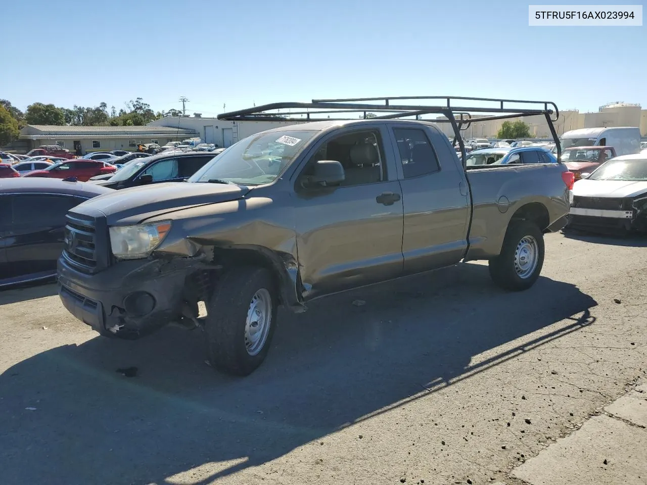 2010 Toyota Tundra Double Cab Sr5 VIN: 5TFRU5F16AX023994 Lot: 71762094