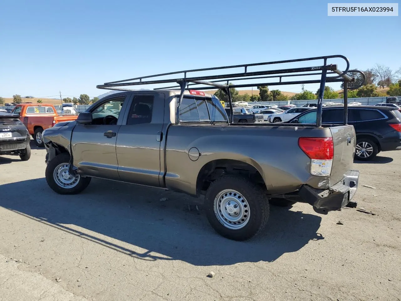 2010 Toyota Tundra Double Cab Sr5 VIN: 5TFRU5F16AX023994 Lot: 71762094