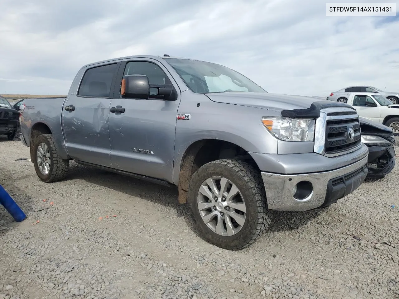 2010 Toyota Tundra Crewmax Sr5 VIN: 5TFDW5F14AX151431 Lot: 71769734