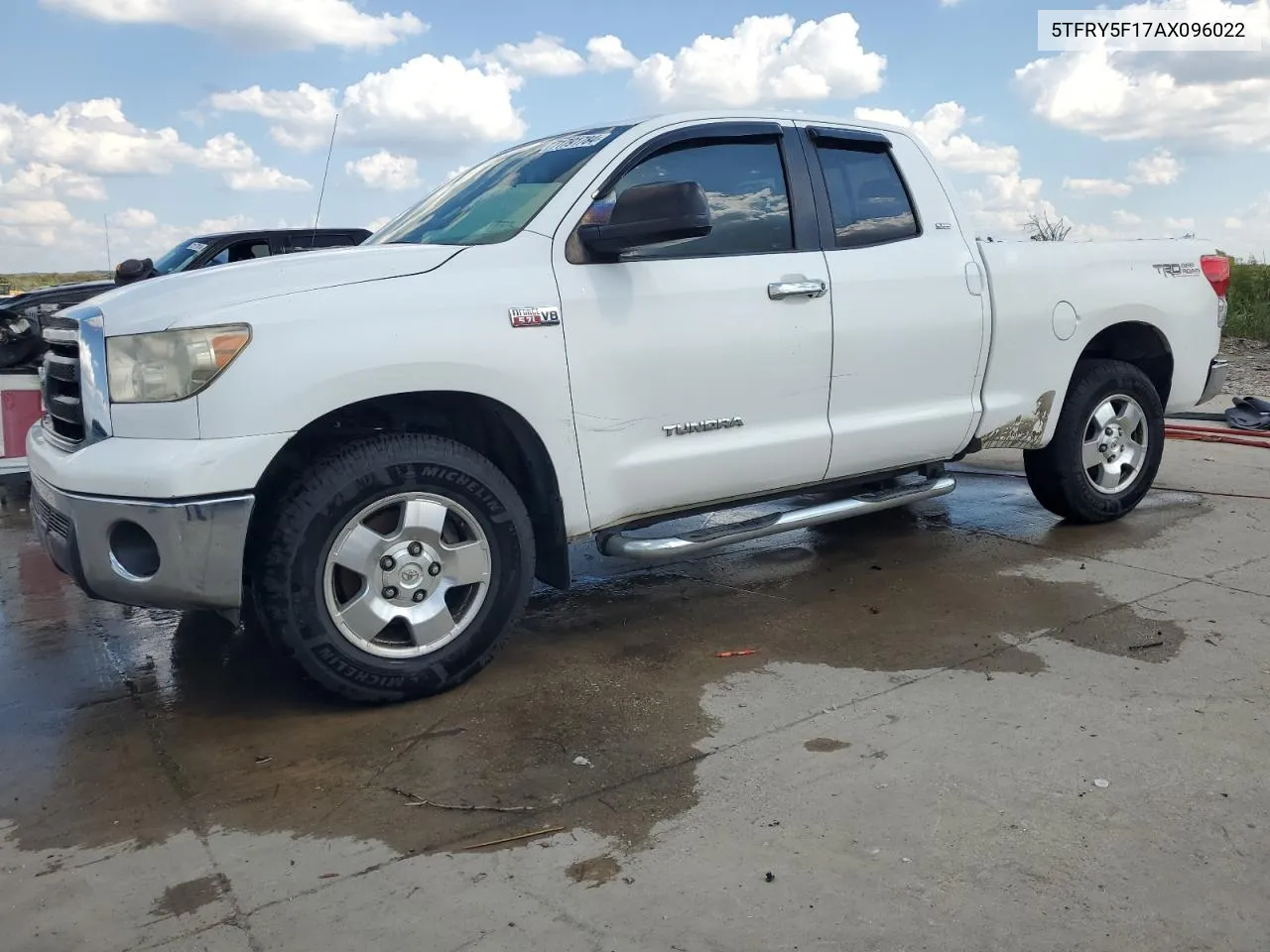 2010 Toyota Tundra Double Cab Sr5 VIN: 5TFRY5F17AX096022 Lot: 71791784