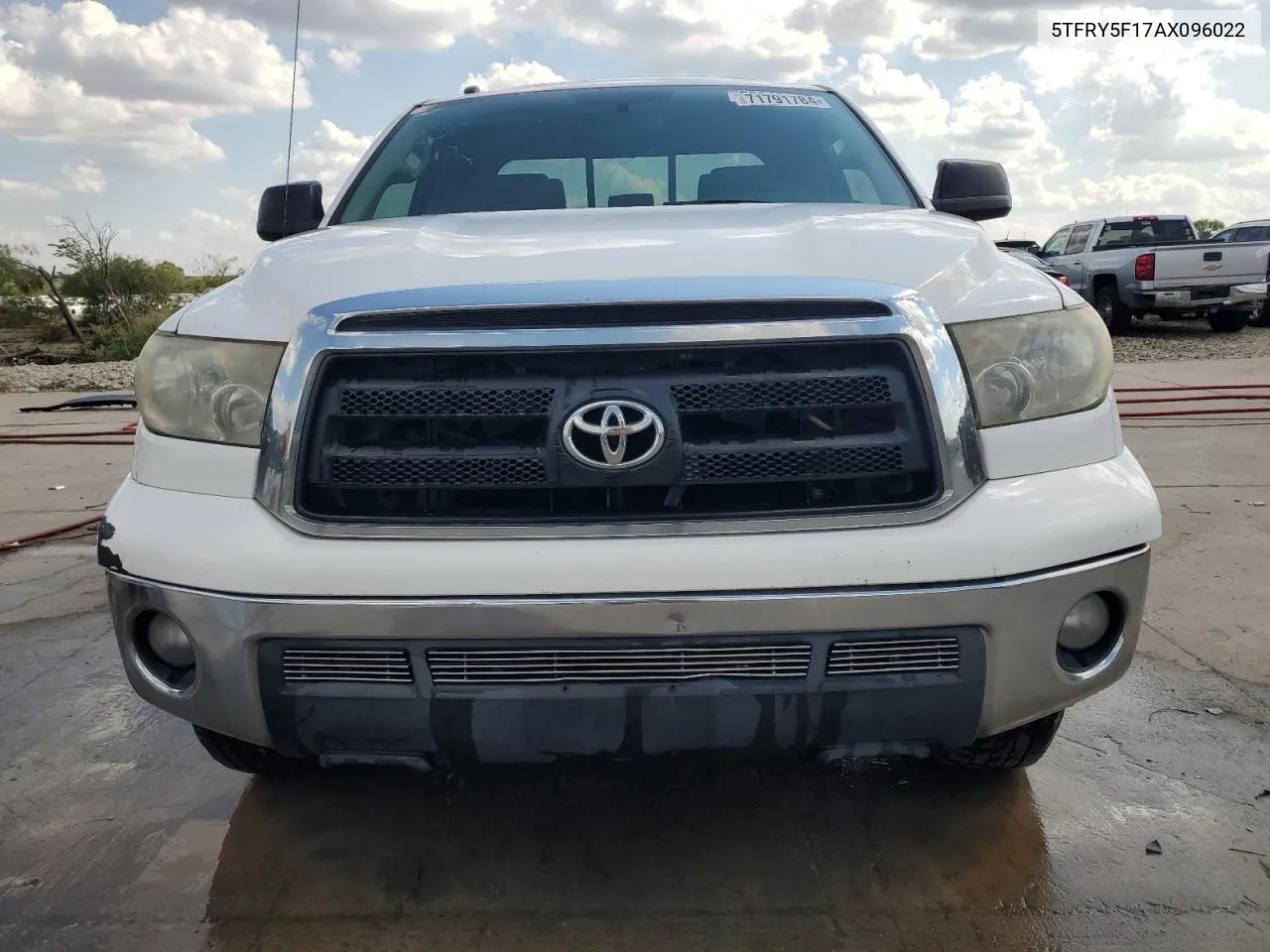 2010 Toyota Tundra Double Cab Sr5 VIN: 5TFRY5F17AX096022 Lot: 71791784