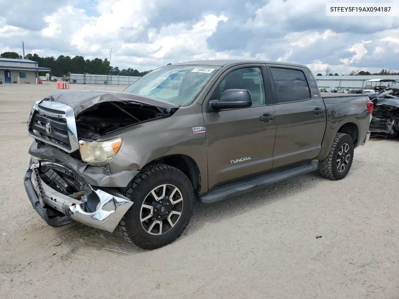 2010 Toyota Tundra Crewmax Sr5 VIN: 5TFEY5F19AX094187 Lot: 71888374