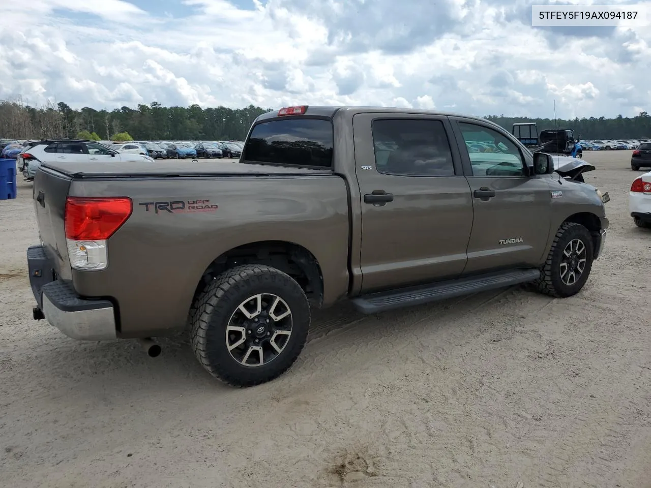 2010 Toyota Tundra Crewmax Sr5 VIN: 5TFEY5F19AX094187 Lot: 71888374